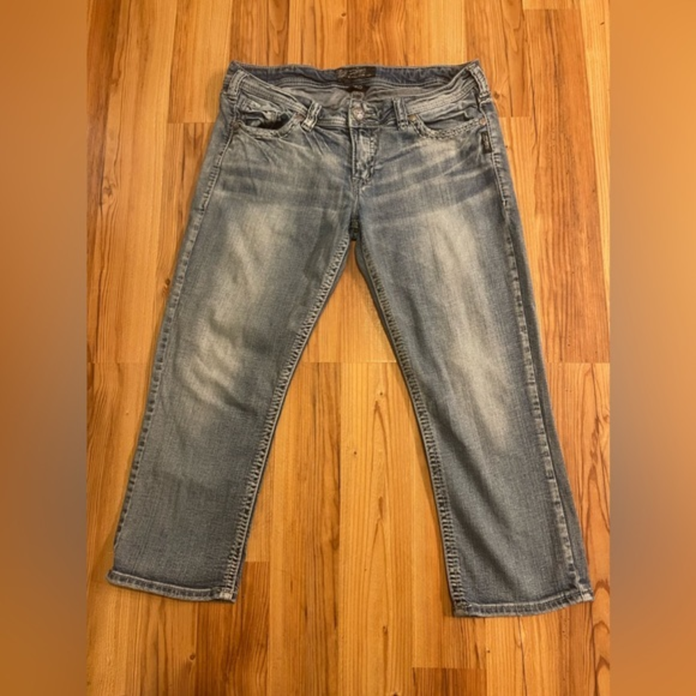 Silver Jeans‎ Aiko Capri Size 31W
